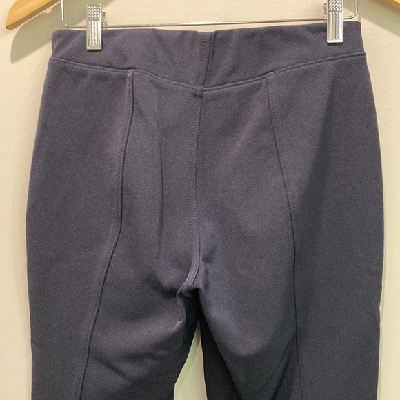 Pink Tarten Blue Scuba Ponte Straight Leg Pant - Picture 8 of 14